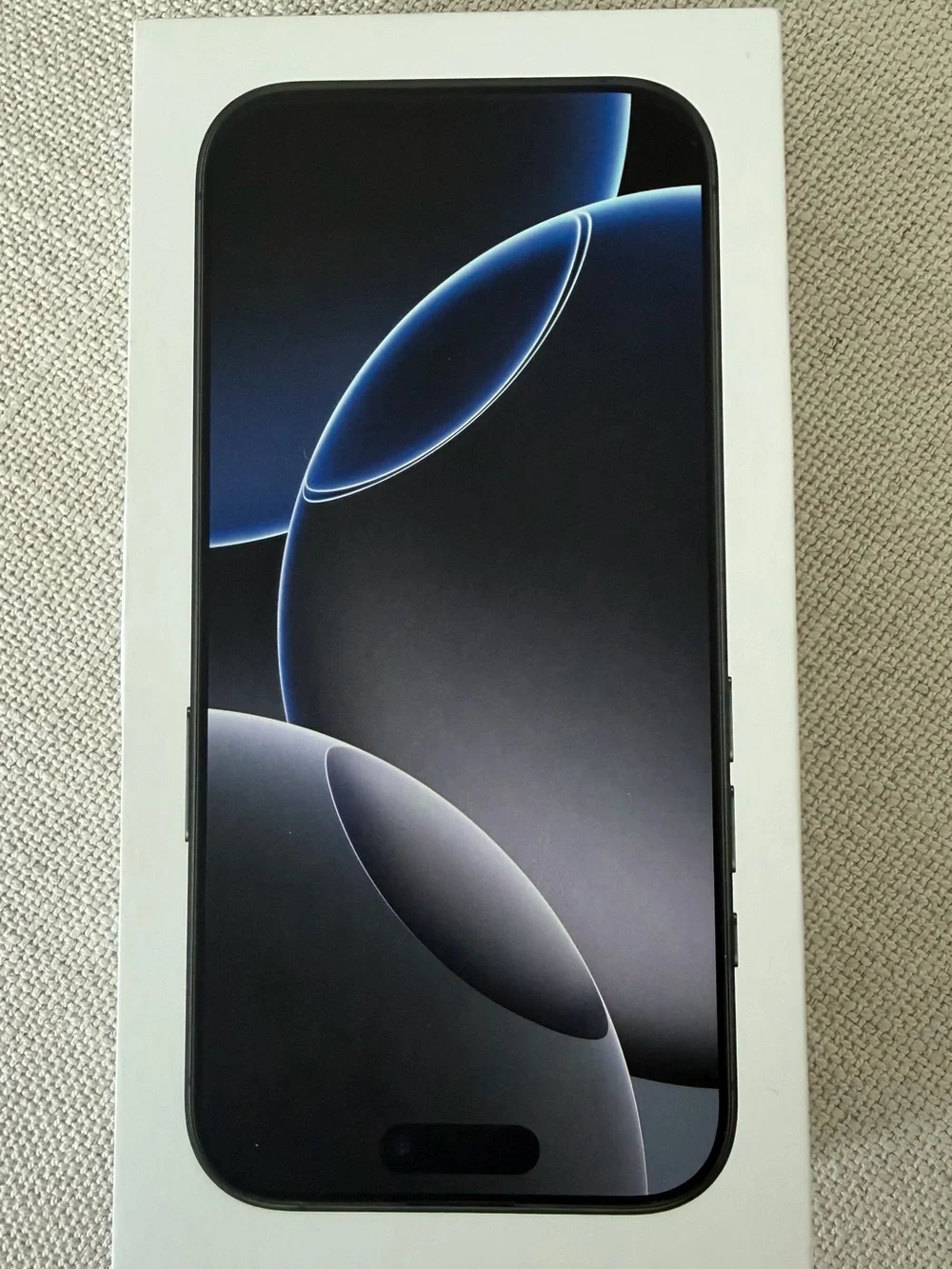 Apple iPhone 16 Pro Empty Box Only black Titanium 512GB Model A3083